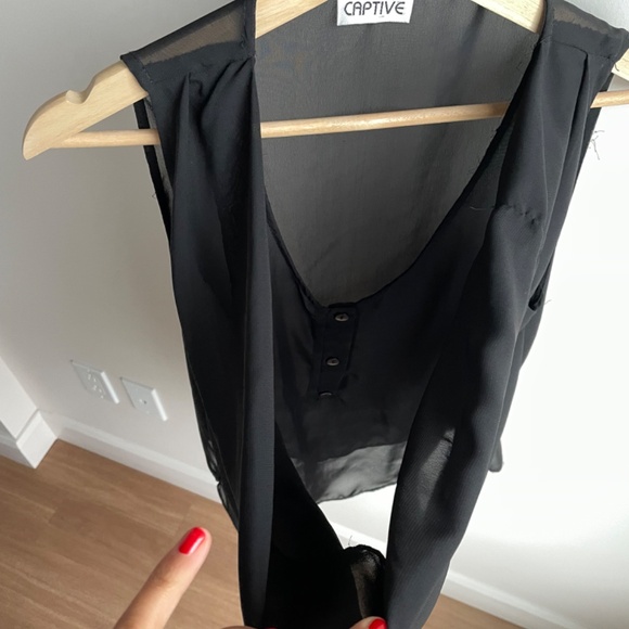 Semi sheerless top - Picture 4 of 4